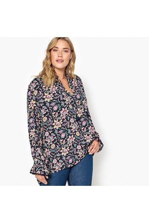Блуза с цветочным рисунком, длинные рукава CASTALUNA 67217
