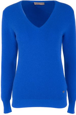 Кашемировый пуловер Cruciani Cruciani CD16.001L/индиго