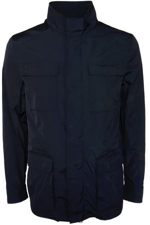 Темно-синяя куртка прямого кроя ETRO 907107763 вариант 2