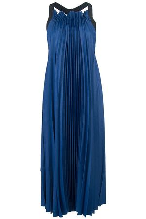Черно-синее плиссированное платье 3.1 Phillip Lim 365107917