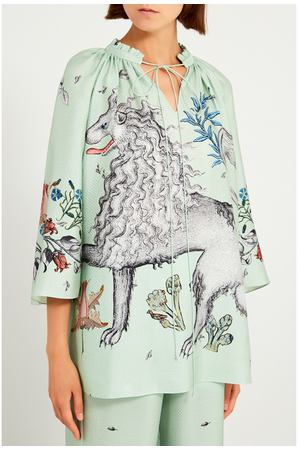Блузка с рисунком Alena Akhmadullina 73109193 купить с доставкой