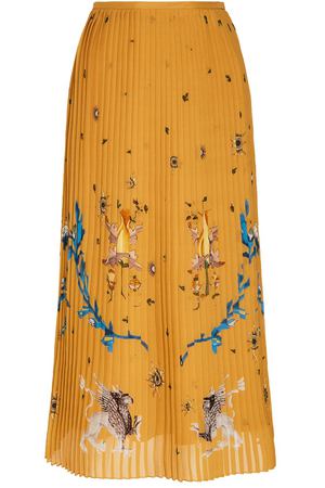 Плиссированная юбка с рисунком Alena Akhmadullina 73109216