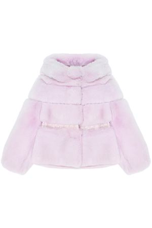 Меховая розовая куртка Korta 2697109109 вариант 2