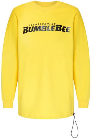 Желтый свитшот оверсайз с надписью Bumblebee x Chapurin Chapurin 778109340 купить с доставкой