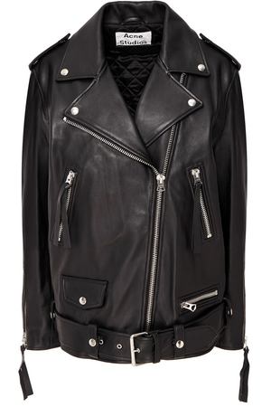 Кожаная куртка оверсайз Acne Studios 876109145 купить с доставкой