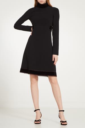 Платье с воротником-стойкой Dolce & Gabbana 599109667