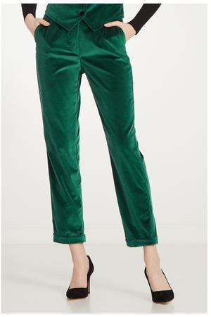 Зеленые вельветовые брюки Dolce & Gabbana 599109797