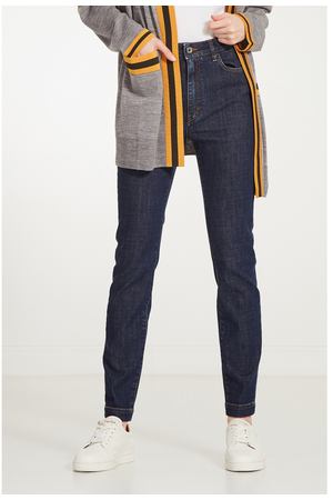 Зауженные синие джинсы Dolce & Gabbana 599109558 вариант 3
