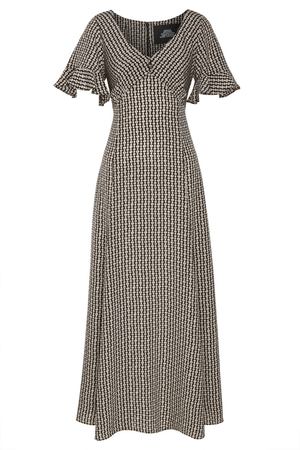 Серое шелковое платье Marc Jacobs 167109887