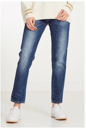 Голубые зауженные джинсы Philipp Plein 1795110296 вариант 4 купить с доставкой