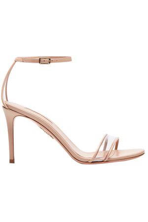 Бежевые босоножки Minimalist Sandal 85 Aquazzura 975110378