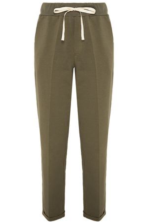 Хлопковые брюки с эластичным поясом Manouk 2072110162 купить с доставкой