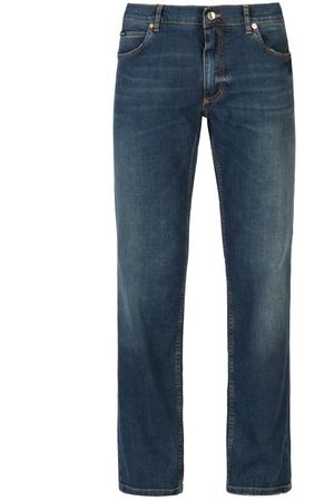 Прямые синие джинсы Dolce & Gabbana 599110226 купить с доставкой
