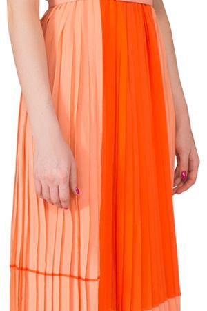 Платье Victoria Beckham Victoria Beckham DRVV156SS14-гофре ремень/оранжевый