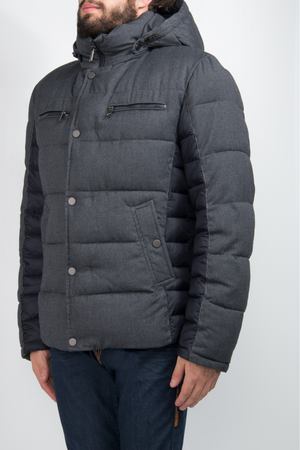 Куртка с капюшоном CUDGI Cudgi CJF18-61 Серый купить с доставкой