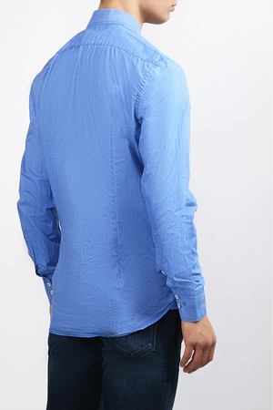 Хлопковая рубашка Van Laack Van Laack 158688/740-SF яр Синий купить с доставкой