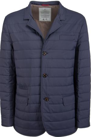 Стеганая куртка BRUNELLO CUCINELLI Brunello Cucinelli MG4596342/Т.синий