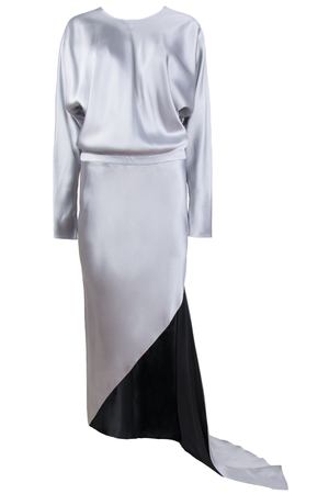Вечернее платье со шлейфом Alexander Terekhov Alexander Terekhov DE553/4101.904L/900/DW18 Серый