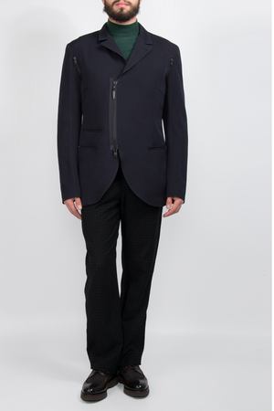 Пиджак асимметричный Yohji Yamamoto Yohji Yamamoto HF-J21-100-замки/синий вариант 2