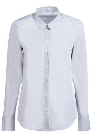 Хлопковая рубашка Van Laack Van Laack 82 03 501N/160049/030 Серый купить с доставкой