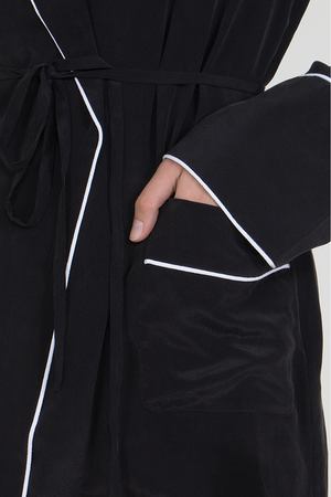 Шелковый костюм EQUIPMENT Equipment Q23-Е996/L61-Р040В Черный