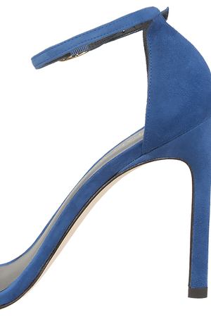 Босоножки Stuart Weitzman Stuart Weitzman TL31479/синий/ремень купить с доставкой