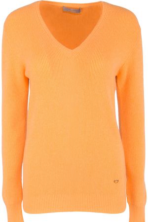 Кашемировый пуловер Cruciani Cruciani CD16.001L/оранж купить с доставкой