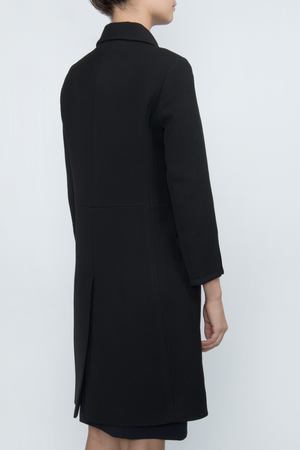 Шерстяное пальто Jil Sander Jil Sander 542A черный