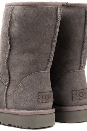 Замшевые угги с мехом UGG Australia Ugg Australia 1016223 Серый