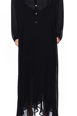 Двухслойное шерстяное платье Junya Watanabe JB-0038-051-1
