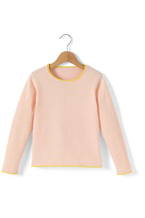 Пуловер с рисунком в горошек 3-12 лет La Redoute Collections 20398 купить с доставкой