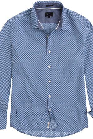 Рубашка прямого покроя с рисунком MAYWARD, 100% хлопок Pepe Jeans 214109