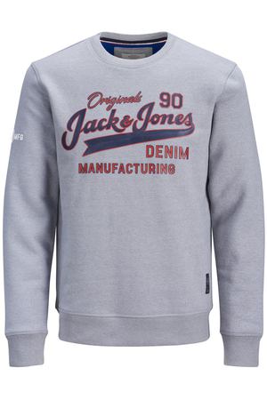 Свитшот с круглым вырезом и рисунком спереди Jorlogan Jack&Jones 62839 купить с доставкой