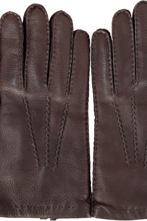 Кожаные перчатки MORESCHI Moreschi 025/ Коричневый