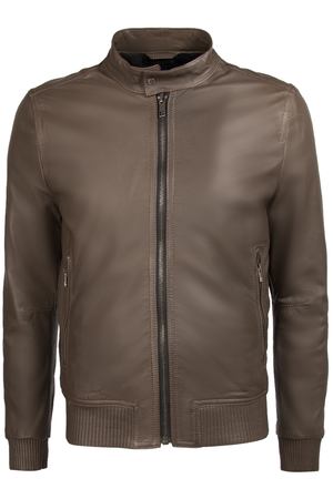 Кожаная куртка Dirk Bikkembergs D2DB9019002W/т коричневый купить с доставкой