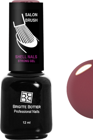 BRIGITTE BOTTIER 939 гель-лак для ногтей, марсала / Shell Nails 12 мл Brigitte Bottier BB-SN 939 вариант 2