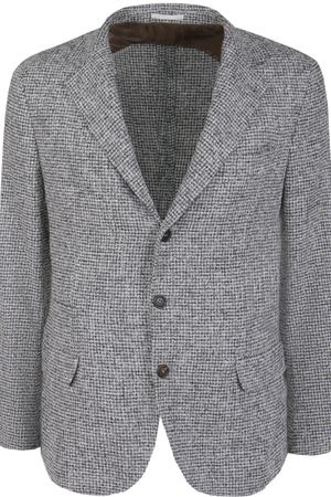 Однобортный пиджак BRUNELLO CUCINELLI Brunello Cucinelli ML4057BTD/клетка/серый вариант 2 купить с доставкой