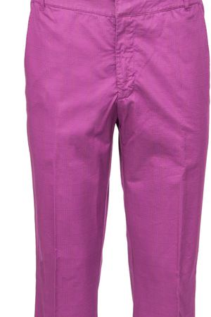 Хлопковые брюки ETRO ETRO 12456/9186/фиолетовый