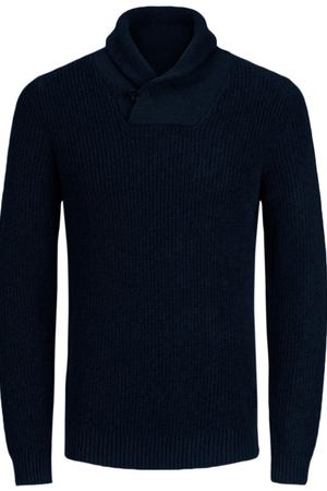 Пуловер с шалевым воротником, из тонкого трикотажа Jack&Jones 177518 купить с доставкой