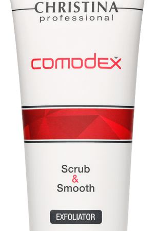 CHRISTINA Скраб-эксфолиатор выравнивающий / Comodex Scrub & Smooth Exfoliator 75 мл Christina CHR626 купить с доставкой