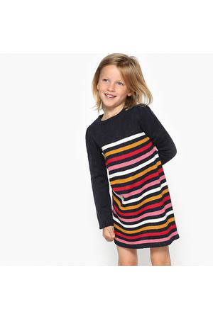 Платье-пуловер в полоску, 3-12 лет La Redoute Collections 48427