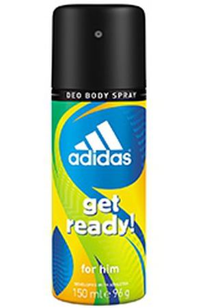 ADIDAS Дезодорант-спрей для мужчин Get Ready! 150 мл adidas ADS297000 купить с доставкой