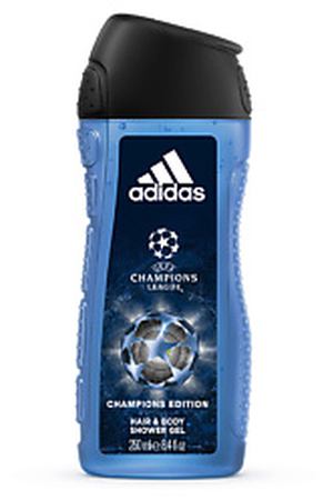 ADIDAS Гель для душа для тела и волос для мужчин UEFA Champions League Champions Edition 250 мл adidas ADS640000