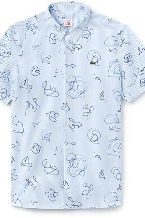 Рубашка Lacoste Skinny fit Lacoste 21648 купить с доставкой