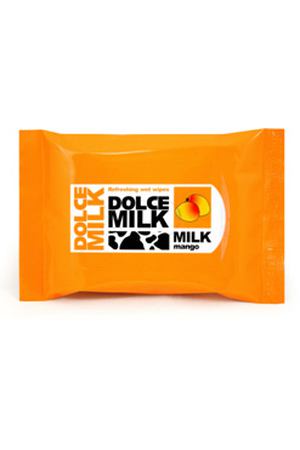 DOLCE MILK Влажные освежающие салфетки Молоко и манго 10 шт. Dolce Milk CLOR47722