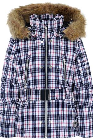 Куртка в клетку со съемным капюшоном Poivre Blanc 98005 купить с доставкой