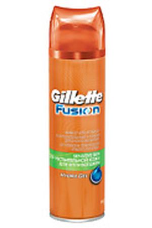 GILLETTE Гель для бритья Gillette Fusion Sensitive Skin (для чувствительной кожи) 200 мл Gillette GIL036268 купить с доставкой