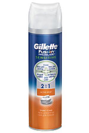 GILLETTE Пена для бритья Fusion ProGlide Sensitive Active Sport 250 мл Gillette GIL475329 купить с доставкой