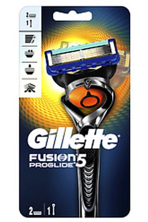 GILLETTE Бритва Fusion ProGlide Flexball с 2 сменными кассетами Станок + 2 кассеты Gillette GIL523295 купить с доставкой