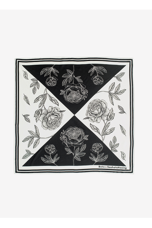 Платок Bats X Sashatattooing Bats Bats x Sashatattooing silk scarf